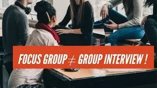 Focus groups - what is a focus group and how to analyse focus group data?