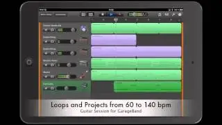Logic pro and GarageBand Template - Guitar Session