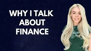 Why I talk about Finance