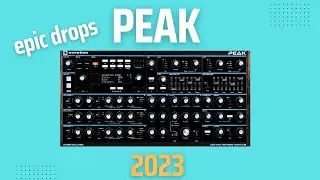 Peak Novation - in 2023: all in one synthesizer (pure techno)