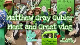 Matthew Gray Gubler Meet and Greet vlog! (I waited in line for 12 hours) 