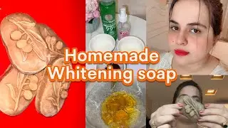 Homemade made skin whitening soap| instant Fairness, Tan Removal|100% work for whitening 2024