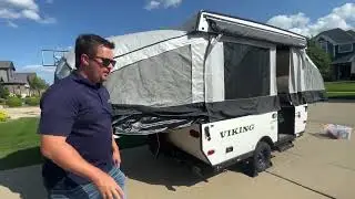 Easy set up for Pop up Camper