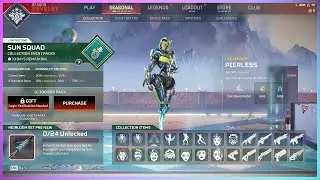 Apex Legends sun squad collection event full showcase