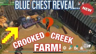 Last day on earth - opening blue chest at crooked creek farm