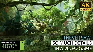 This is MIND BLOWING  | Avatar: Frontiers of Pandora | 4k Ray Tracing Unobtanium preset