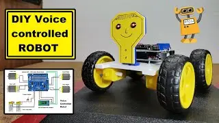 DIY Arduino Voice Controlled Robot