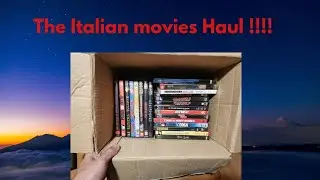 the italian movies haul! #moviescollection #vhscollection #mancave #thrifting