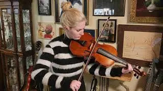 German 16 inch viola rescued by Schnefsky. Emily Misura plays on a theme from Forrest Gump.