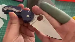 Spyderco Para 3 - S110V Bileme sonrası...