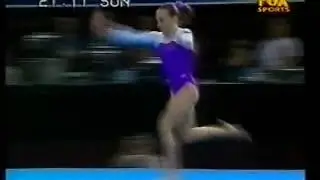 Trudy McIntosh 2000 Olympic Trials Day 2 Floor