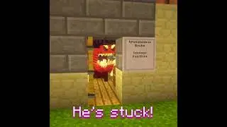 She keeps being sus around her "pet" #moddedminecraft #minecraft #modsminecraft