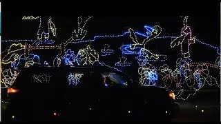 A Family Friendly Holiday Drive-Thru Light Show in Bryson City NC