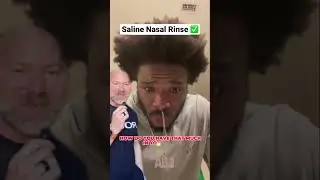 Satisfying Saline Nasal Rinse 😄 