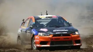 Andrew Comrie-Picard X Games 16 Lancer Evo 9 Rally Car Practice
