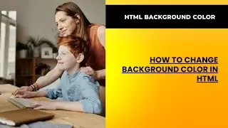 html background color