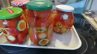 ПОМИДОРЫ ПОСПЕЛИ! КОНСЕРВИРУЮ! / 1363