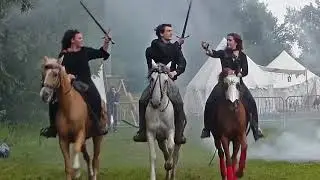Apocalyptic Riders - Show Riding & Fight - Medieval Fireshow- Swordfight Horse - Hesperange 2017