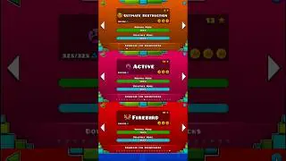 The lost levels of Geometry dash!
