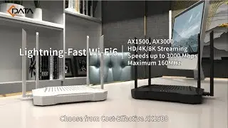 C-Data Mesh Wi-Fi 6 Router: Seamless, High-Speed Internet!