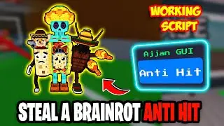 [ANTI HIT🔥]  AJJAN HUB STEAL A BRAINROT SCRIPT ANTI HIT UGPHONE APP 💯 INVISIBLE, TURRET DESTROY
