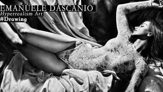 850 HOURS DRAWING - HYPERREALISM Art - Depositio Maddalenae - Emanuele Dascanio - 4K resolution