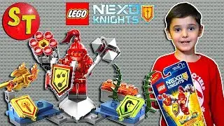 Фигурки ЛЕГО НЕКСО НАЙТС МЭЙСИ - абсолютная сила. LEGO NEXO KNIGHTS MACY. funny kids.