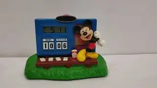 Mickey mouse alarm clock scoreboard vintage rare for ebay swedish_home_decor