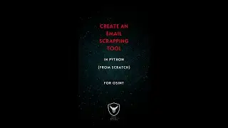Create an Email Scraping Python Tool for OSINT