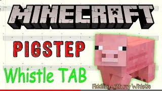 Pigstep - Minecraft - Tin Whistle - Play Along Tab Tutorial