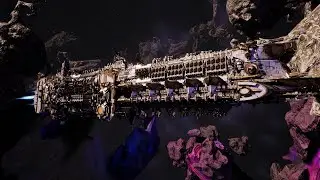 Imperial Navy vs Orks - Skalgrim Mod - Massive Battle - Battlefleet Gothic Armada 2