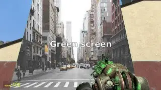 How to make a Green screen in Garrys mod ( Garrys mod gameplay)