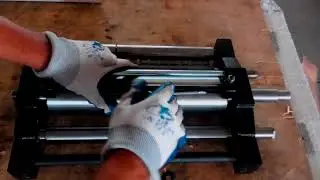 Registrazione coltelli pialla su combinate MA.CO.2L