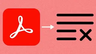 How to delete text in PDF in Adobe Acrobat