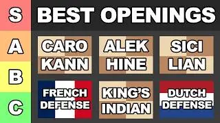 The BEST Openings to Play with Black