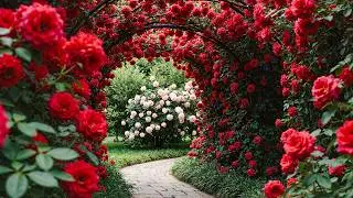 Secret Garden Hideaway 2026 🌷 | Beautiful Cottage Backyard & Calm Relaxing Sounds
