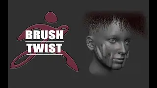 【ZBrush 2022】【memo】BRUSH: TWIST