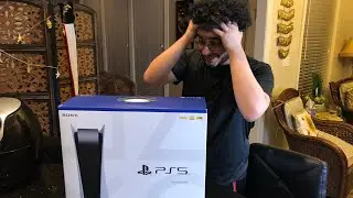 UNBOXING THE PS5!!