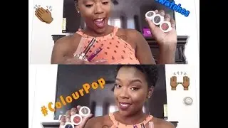 #ColourPop Mini Haul + Swatch