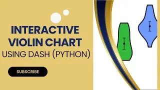 Interactive Violin Plot Using Dash (Python)