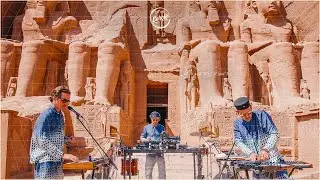 WhoMadeWho live for Cercle at Abu Simbel, Egypt