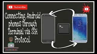 Connecting Android phones through Terminal via SSH Protocol.