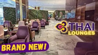 Exploring THAI AIR NEW FIRST & BUSINESS CLASS Lounge in Bangkok