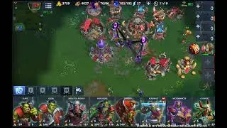 Мясорубка на орках в War Legends. Stechkin vs Zuke