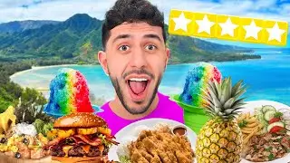 I Went to Hawaii & Ate ONLY 5 Star Meals!