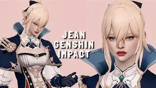 The Sims 4 | JEAN GENSHIN IMPACT | + CC Links | Create A Sims