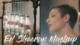 I Don't Care/Beautiful People/Put It All On Me - Ed Sheeran Mashup ft. Nikita (ON COKE BOTTLES!! 🍾)