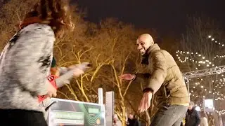 Amazing Street Performance invites Epic Reactions - Good Vibes Guaranteed!