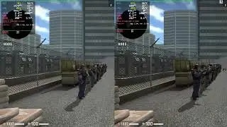 CS:GO performance on Linux , Vulkan DXVK vs Native OpenGL, Radeon 6600 XT, Ryzen 5600g