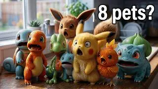 I Simulated 8 Pokémon Pet In Real Life